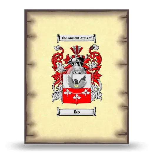 Iko Coat of Arms Print