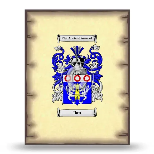 Ilan Coat of Arms Print