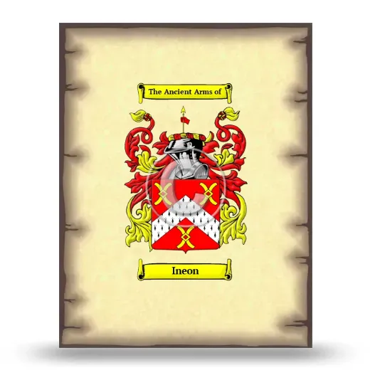 Ineon Coat of Arms Print