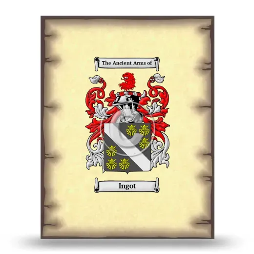 Ingot Coat of Arms Print