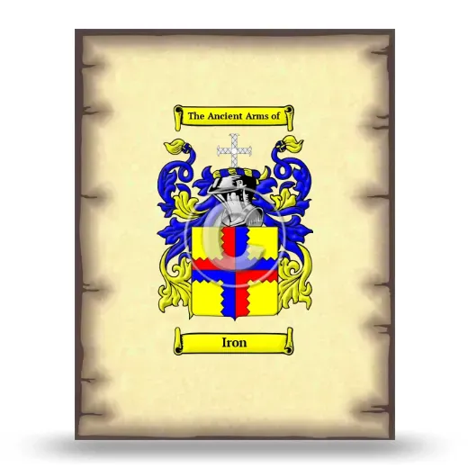 Iron Coat of Arms Print