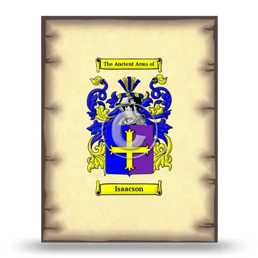 Isaacson Coat of Arms Print
