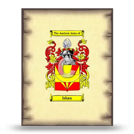 Ishan Coat of Arms Print