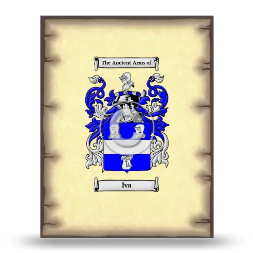 Iva Coat of Arms Print