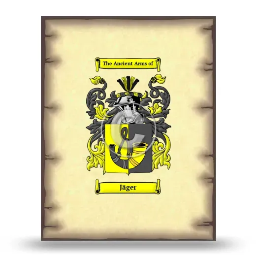 Jäger Coat of Arms Print
