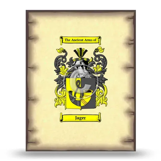 Jager Coat of Arms Print