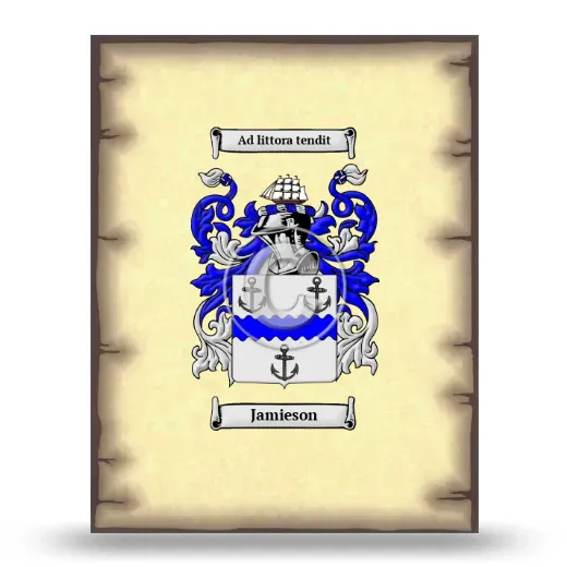 Jamieson Coat of Arms Print
