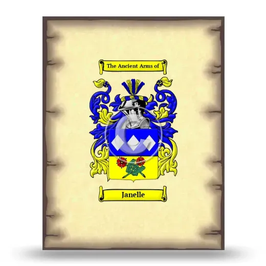 Janelle Coat of Arms Print