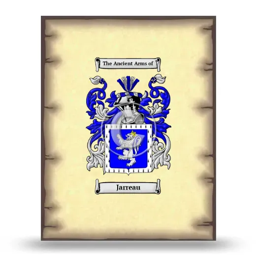 Jarreau Coat of Arms Print