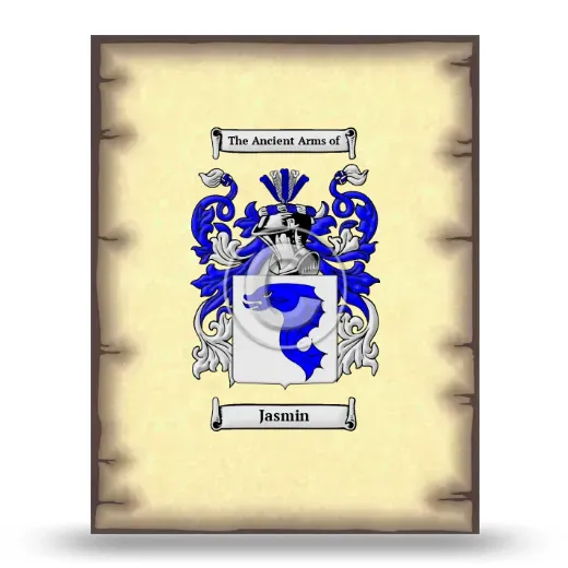Jasmin Coat of Arms Print