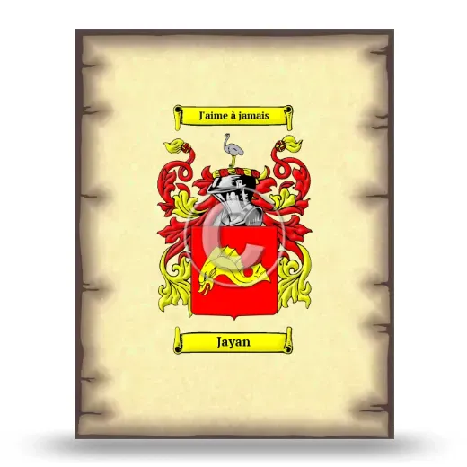 Jayan Coat of Arms Print