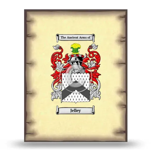 Jelley Coat of Arms Print