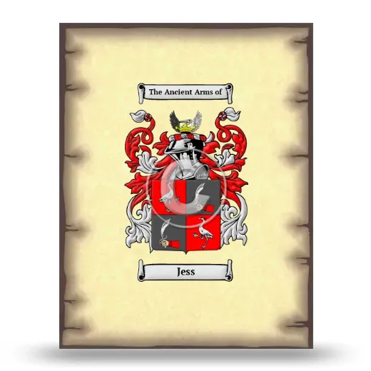 Jess Coat of Arms Print