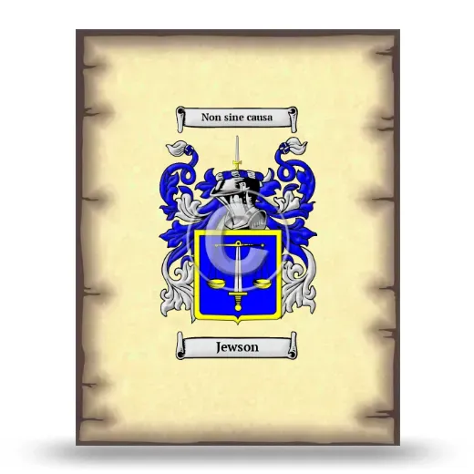 Jewson Coat of Arms Print