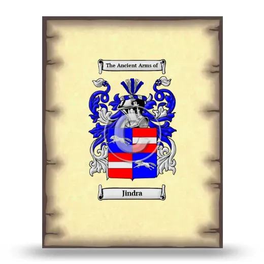 Jindra Coat of Arms Print