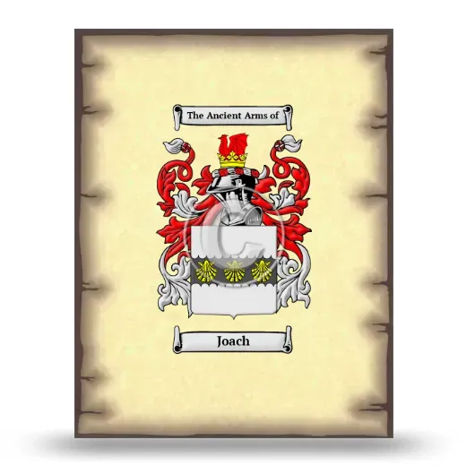 Joach Coat of Arms Print