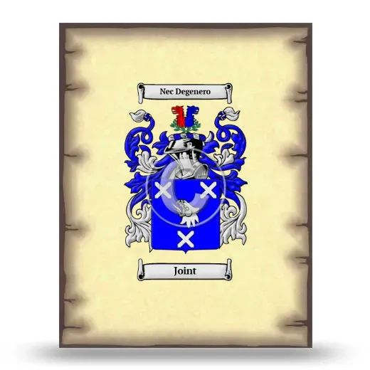 Joint Coat of Arms Print