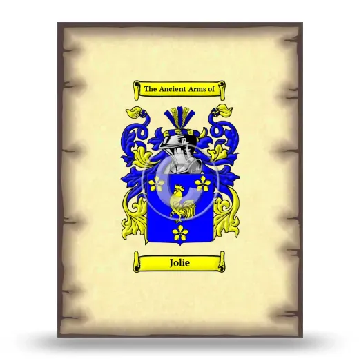 Jolie Coat of Arms Print