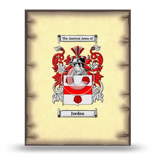 Jordan Coat of Arms Print
