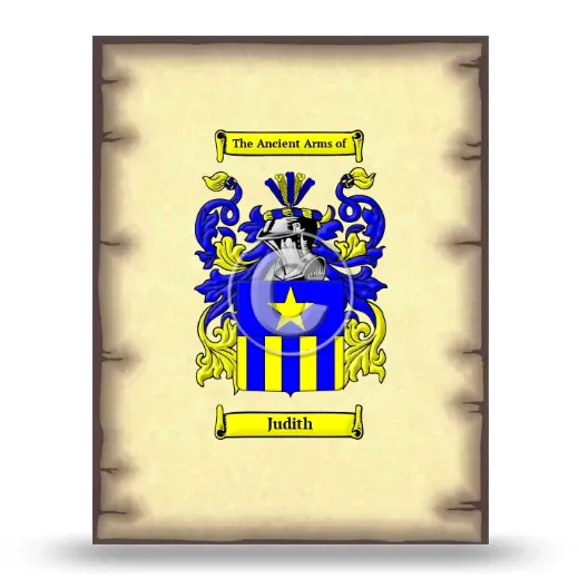 Judith Coat of Arms Print