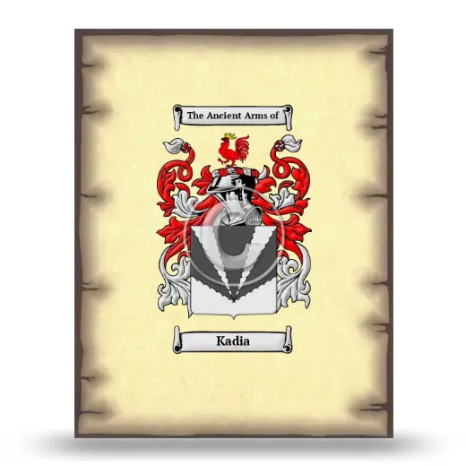 Kadia Coat of Arms Print