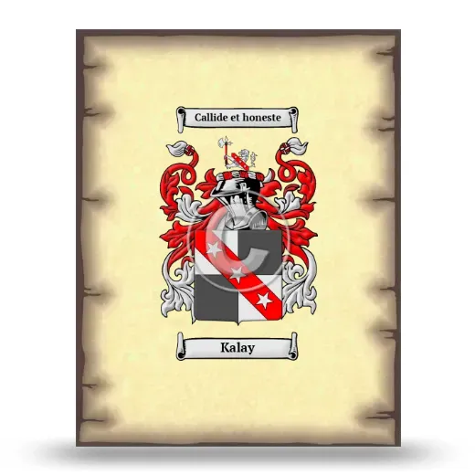 Kalay Coat of Arms Print