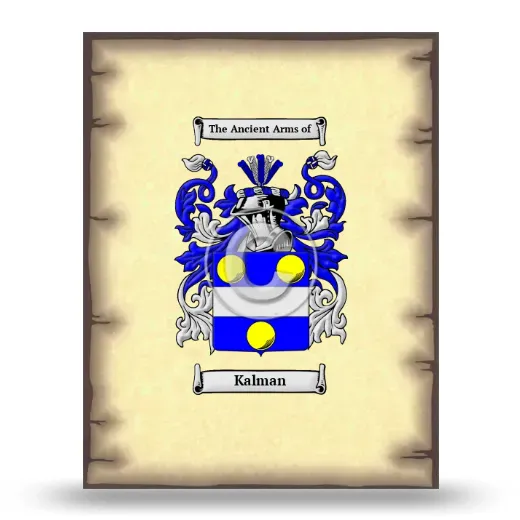 Kalman Coat of Arms Print