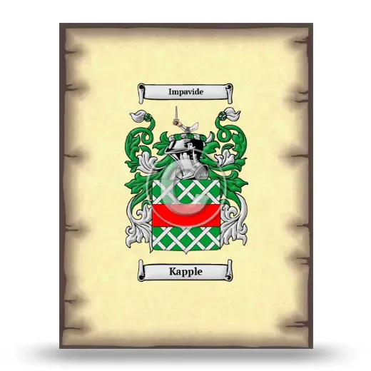 Kapple Coat of Arms Print