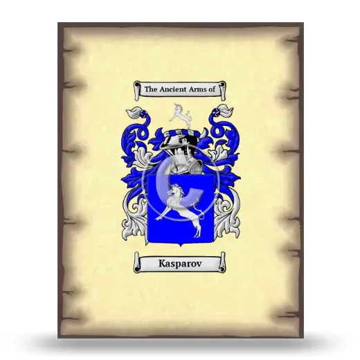 Kasparov Coat of Arms Print
