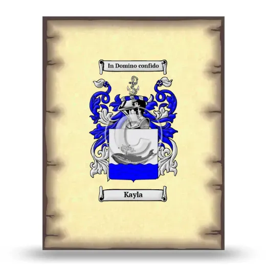 Kayla Coat of Arms Print