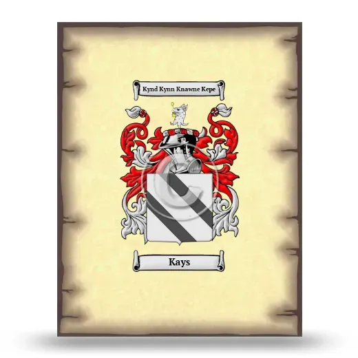 Kays Coat of Arms Print