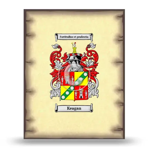 Keagan Coat of Arms Print