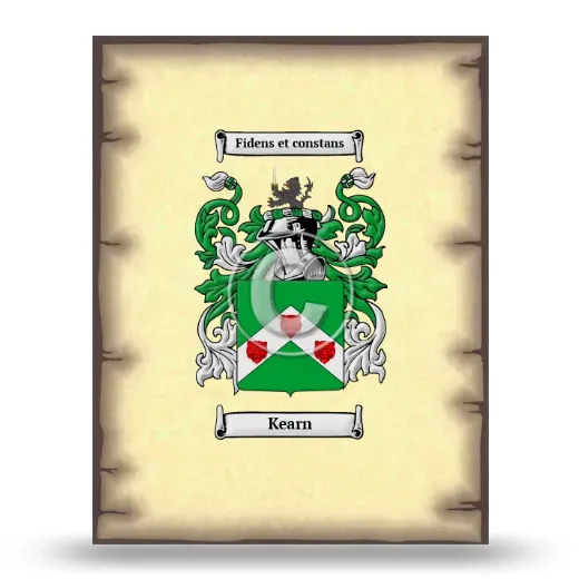 Kearn Coat of Arms Print