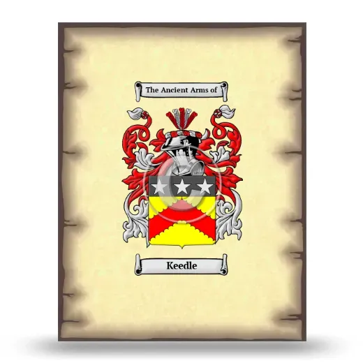 Keedle Coat of Arms Print