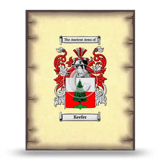 Keefer Coat of Arms Print