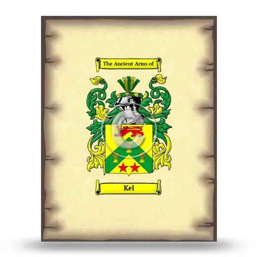 Kel Coat of Arms Print