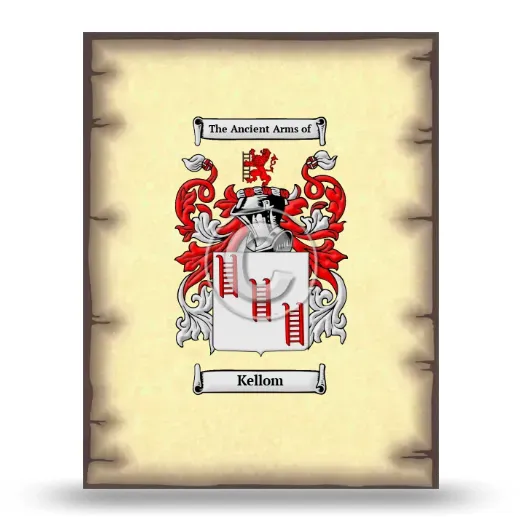 Kellom Coat of Arms Print