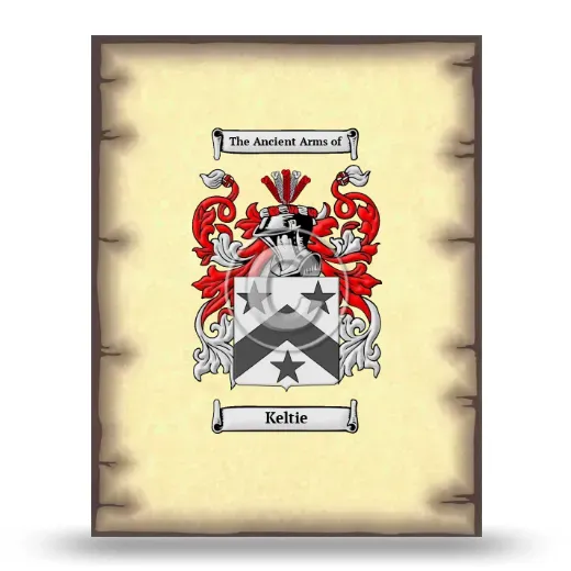 Keltie Coat of Arms Print