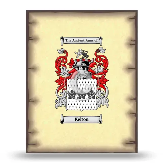 Kelton Coat of Arms Print