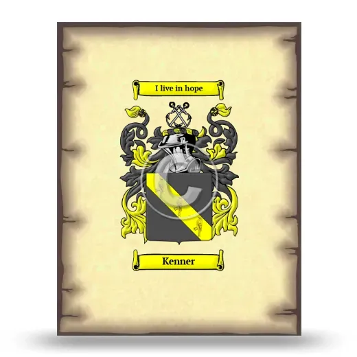 Kenner Coat of Arms Print