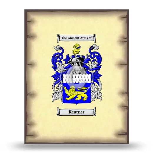 Kentner Coat of Arms Print
