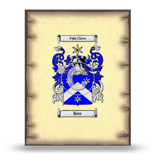 Kerr Coat of Arms Print