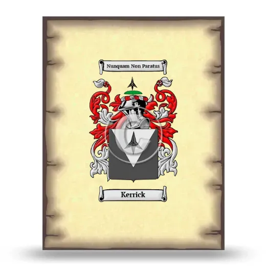 Kerrick Coat of Arms Print