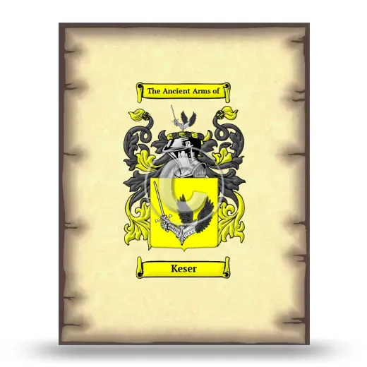 Keser Coat of Arms Print