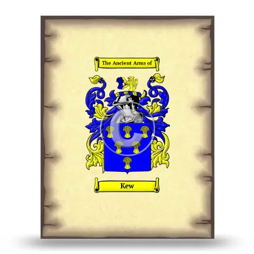 Kew Coat of Arms Print