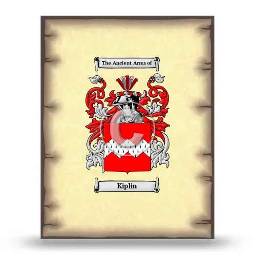 Kiplin Coat of Arms Print