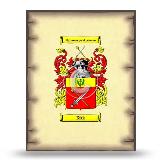 Kirk Coat of Arms Print