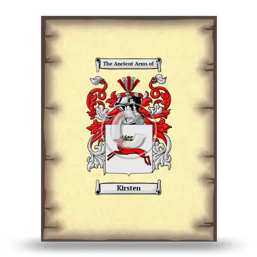 Kirsten Coat of Arms Print