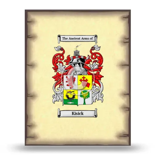 Kisick Coat of Arms Print