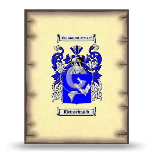Kleinschmidt Coat of Arms Print
